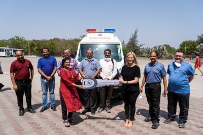 Smt. Jayaben Mody Hospital Ambulance Donation